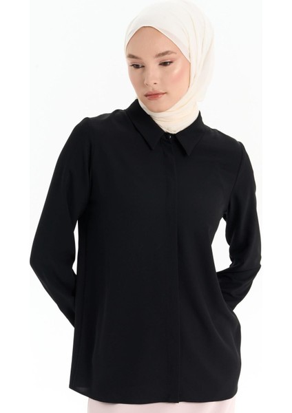 Kadın / Kız Siyah Gömlek (Model Kodu: 242GO9012STB.1 )