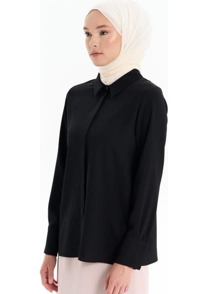Kadın / Kız Siyah Gömlek (Model Kodu: 242GO9012STB.1 ) modelleri