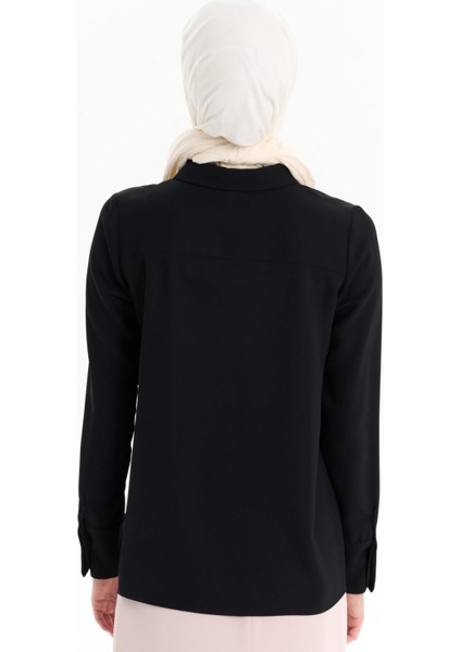 Kadın / Kız Siyah Gömlek (Model Kodu: 242GO9012STB.1 ) fırsatları