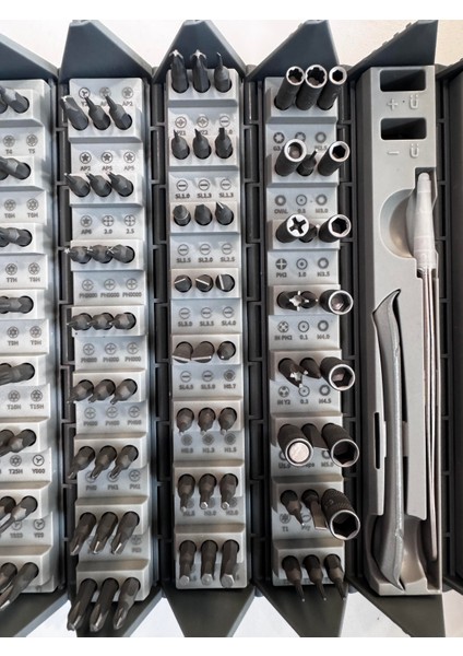 840116 Hassas Bits Uçlu 126 Parça Tamir Seti