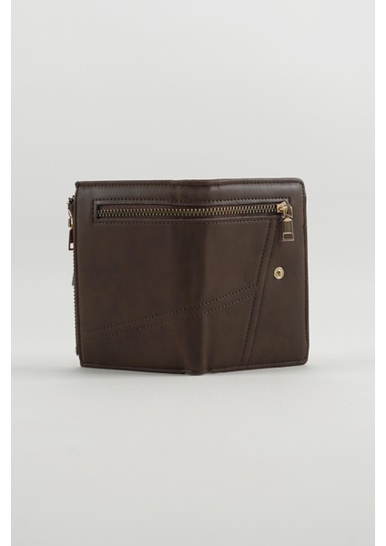 Kadın Early Çok Bölmeli Kullanışlı Cüzdan Donma Kahve fiyatları