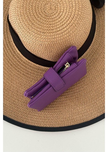 Kadın Westa Çok Bölmeli Yumuşak Cüzdan Mor fiyatları