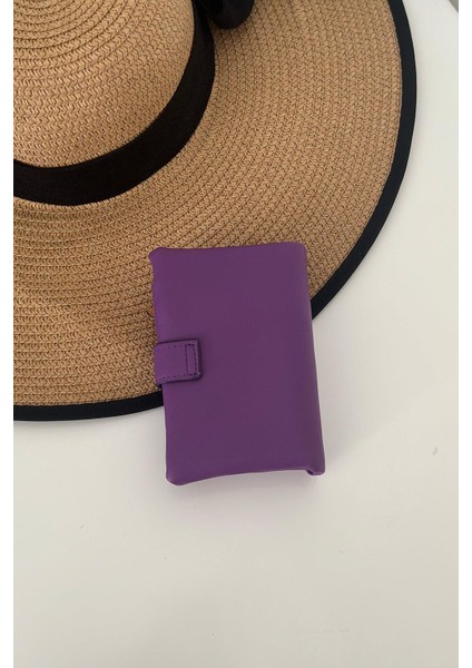 Kadın Westa Çok Bölmeli Yumuşak Cüzdan Mor fırsatları