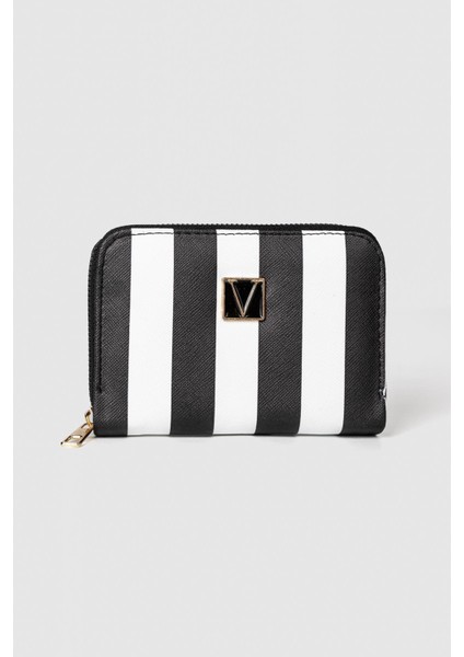 Kadın Cüzdan Siyah Beyaz