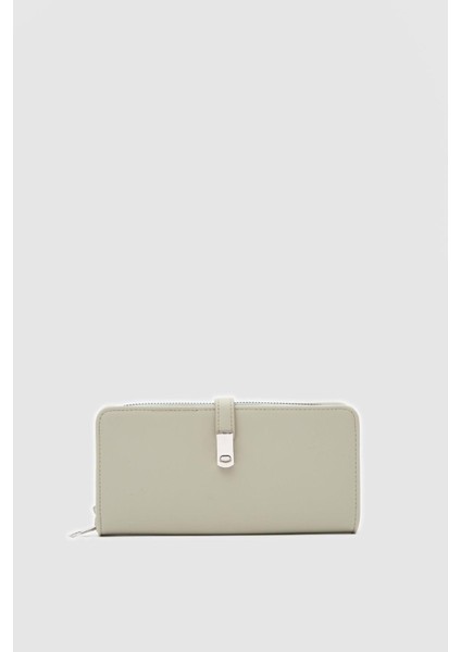 Kadın Lovely Büyük Boy Kullanışlı Cüzdan Donma Mint