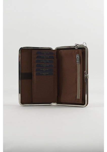 Kadın Luxe Tabaka Kullanışlı Portföy Cüzdan Taba fırsatları