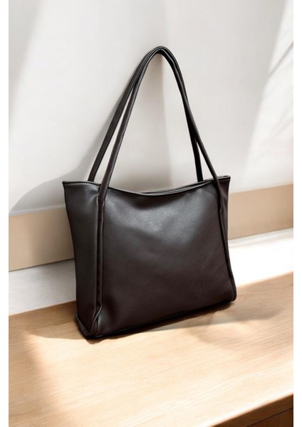 Loop Kadın Omuz Çantası Kahve