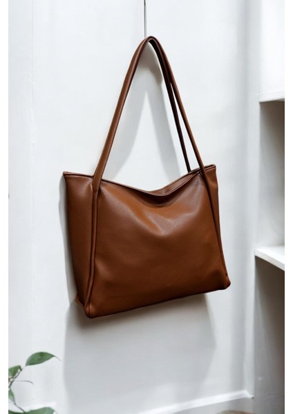 Loop Kadın Omuz Çantası Taba