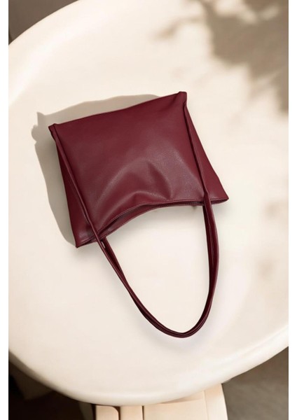 Loop Kadın Omuz Çantası Bordo