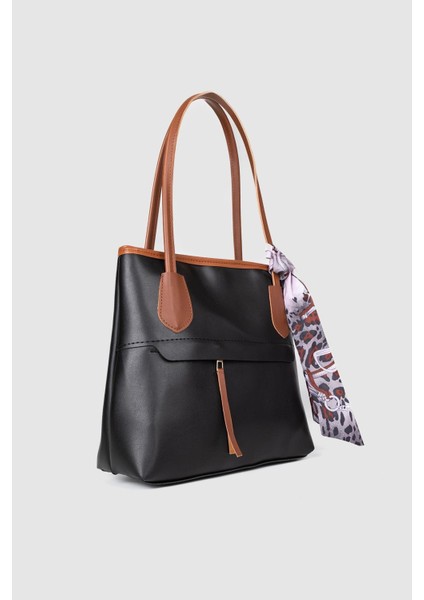 Kadın Çanta Siyah Taba modelleri