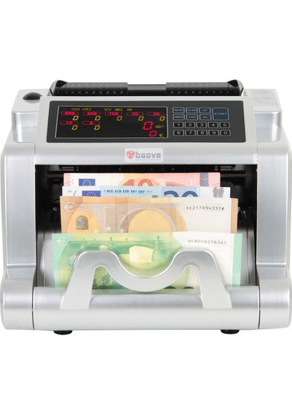 Karışık Para Sayma Makinesi, TL ve Euro Karışık, Usd Adet Sayım + Müşteri Ekranı indirimleri