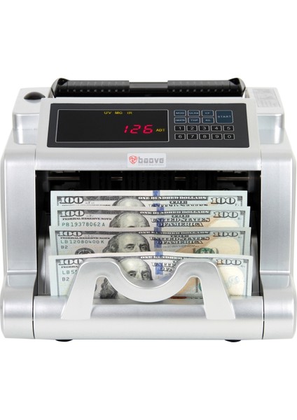 Karışık Para Sayma Makinesi, TL ve Euro Karışık, Usd Adet Sayım + Müşteri Ekranı