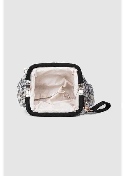 Kadın Darl Peluş El ve Askılı Çanta Leopar Desenli 1 fiyatları