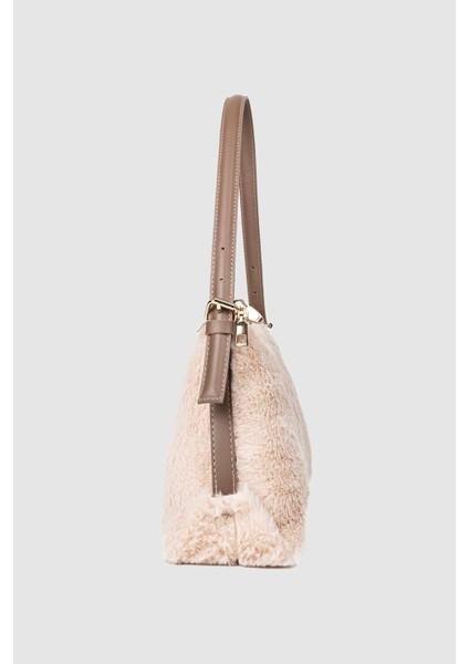 Kadın Çantası Peluş Vizon modelleri