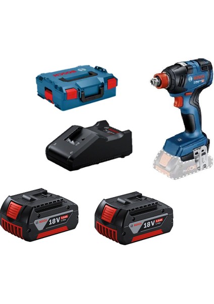 Gdx 18V-200 Çift Akülü Somun Sıkma 5.0AH