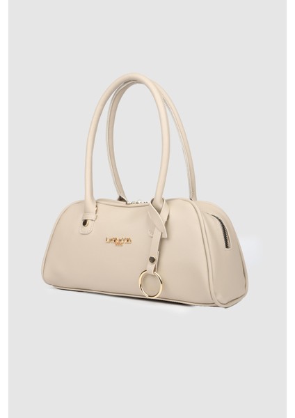 Kadın Pace Soft Deri Baget Çanta Vizon modelleri