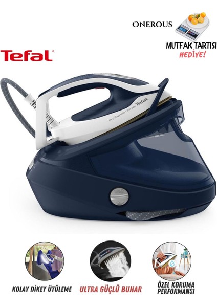 Premium Pro Express Buhar Kazanlı Ütü, Dikey Ütüleme, Olağanüstü Buhar Gücü, 590G/DK - Yüksek Tefal Kalitesi fiyatları
