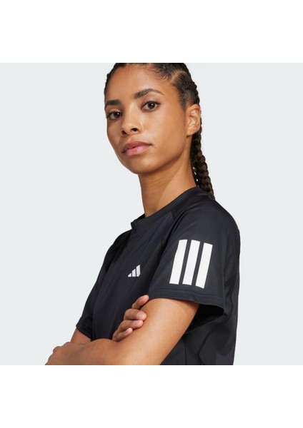 Performance JN7093 Club 3-Stripes Tennis Climacool Tee fırsatları