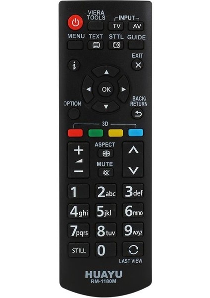 Kl Panasonıc RM-1180M Blisterli LCD LED Tv Kumanda