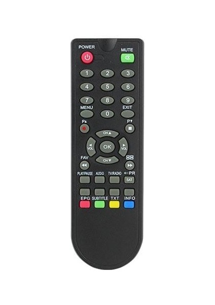Extra Mini Pvr - Rowell USB - Herz HR-7200 Pvr - Rose DR-7400 - Microstar Msr-8 Uydu Alıcı Kumanda