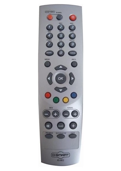 D-Smart Uydu Alıcı Kumandası 11846