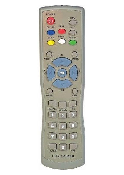 10100 Uydu Alıcı Kumandası