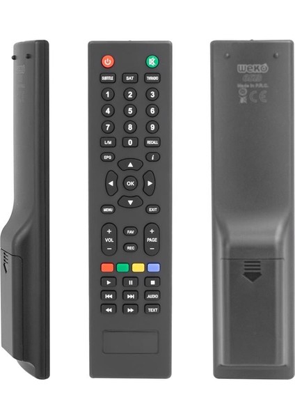 Kr Hıremco Titanix Mini Hd Lmli Uydu Kumandası (6513=8525)