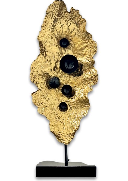 Gold Metal Dekoratif Obje