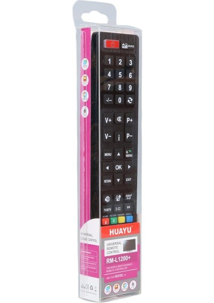 RM-L1200+ Netflix-YouTube Tuşlu Vestel Universal Lcd Led Tv Kumandası fiyatları