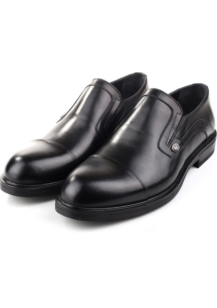 319 Erkek Hakiki Deri Bağcıksız Kauçuk Klasik Ayakkabı fiyatları