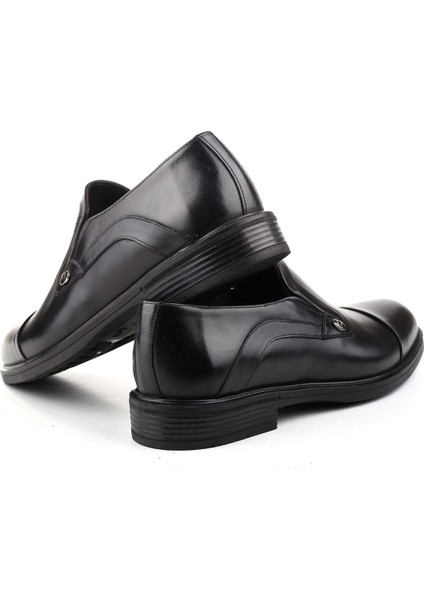 319 Erkek Hakiki Deri Bağcıksız Kauçuk Klasik Ayakkabı fırsatları