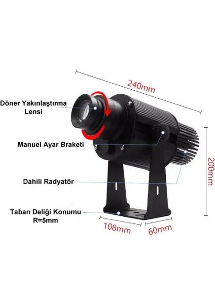 LYD-I20W Gobo Yansıtıcı