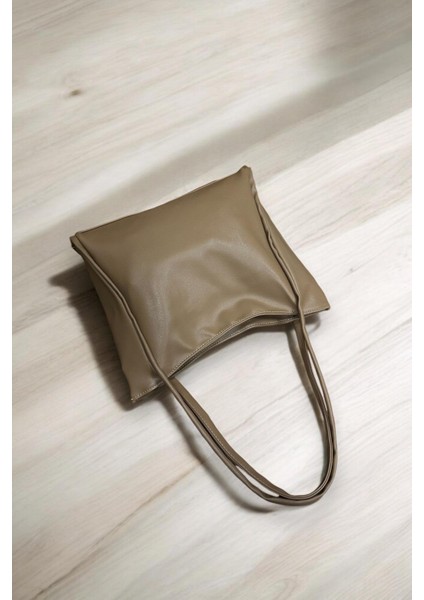 Loop Kadın Omuz Çantası Koyu Vizon fiyatları