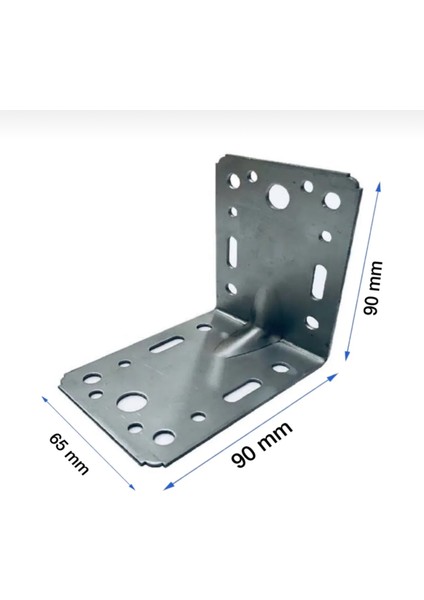 Metal Mobilya Dolap Sabitleme Köşebent L Demiri 65X90X90 mm (10 Adet) modelleri