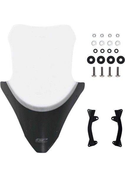 Gp Kompozit Honda Pcx 125 2021-2024 Uyumlu Ön Cam Şeffaf 70CM