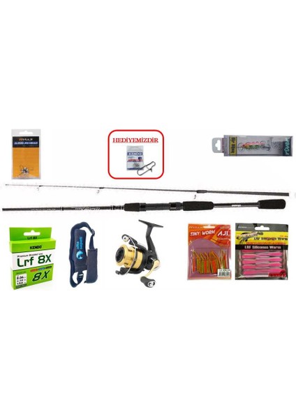 Wave Power 228 cm 2-12 gr & Daiwa Rs 500 Lrf Seti