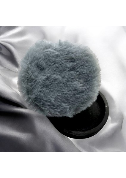 Peluş Gri Mandal Toka