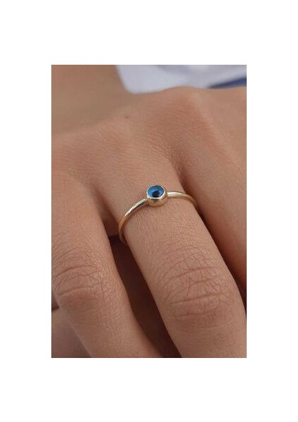 14 Ayar Altın Mini Göz Yüzük fiyatları