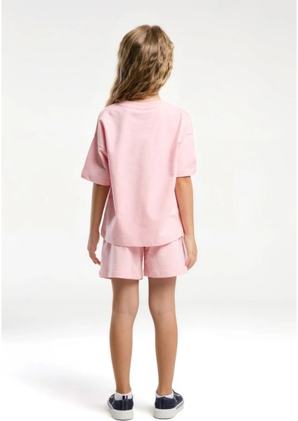Kız Çocuk Pembe Şort Takım indirimleri