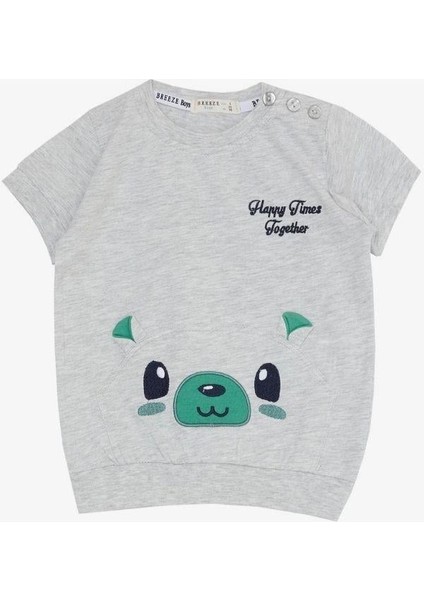 Erkek Bebek Ayıcık Detaylı Eşofman Takımı modelleri