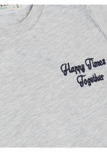 Erkek Bebek Ayıcık Detaylı Eşofman Takımı fırsatları