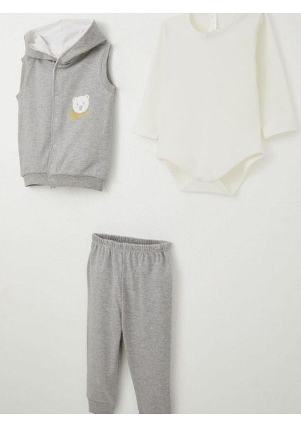 Erkek Bebek Bodyli 3 Lü Takım fiyatları