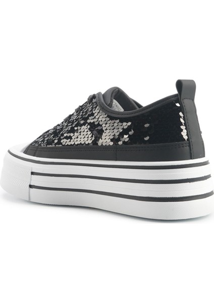 25S-002 5fx Siyah Kadın Sneaker modelleri