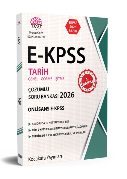 Ekpss Önlisans Soru Bankası 2026 5'li Set 5.baskı
