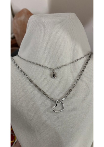 2'Li Harfli Kararmaz Çelik Kolye fırsatları