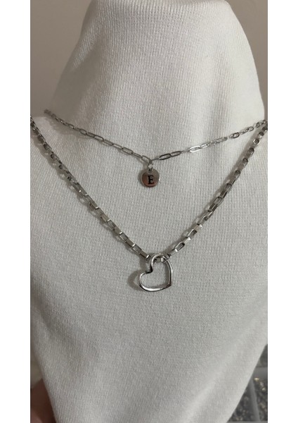 2'Li Harfli Kararmaz Çelik Kolye indirimleri