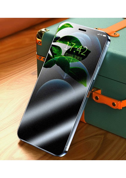 Apple iPhone 16E Ekran Koruyucu Tam Kapatan Hayalet Ekran Koruyucu 9h Cam Parmak Izi Yapmaz