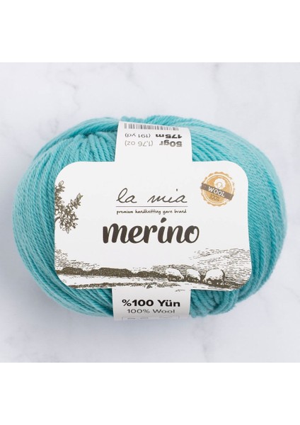 Merino Yeşil El Örgü Ipi - L053 - 33794