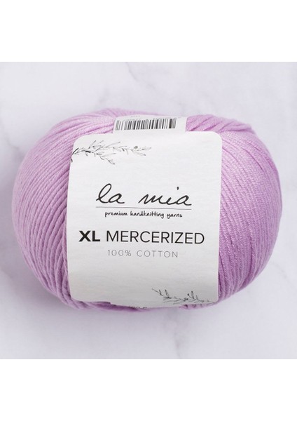 Xl Mercerized Lila El Örgü Ipi - 53 - 33764