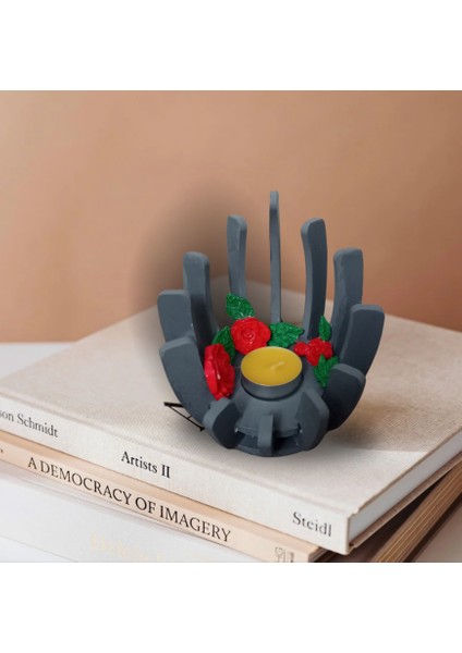 Iskandinav Esintisi Sıra Dışı Tasarım Tealight Mumluk